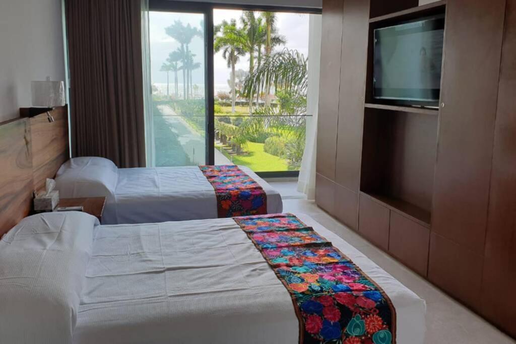 Aria Ocean 208 Departamento Con Playa Nvo Vallarta Нуэво-Вальярта Экстерьер фото